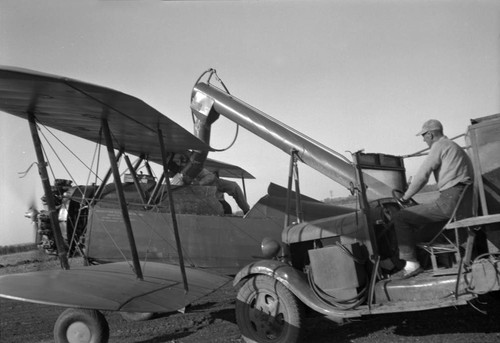 Loading the plane