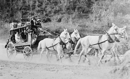 Stagecoach from Redding to Shasta