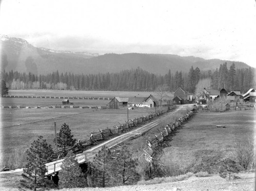 View of Spanish Ranch from Hillside