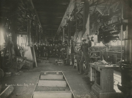 Mammoth Mine Company's Machine Shop