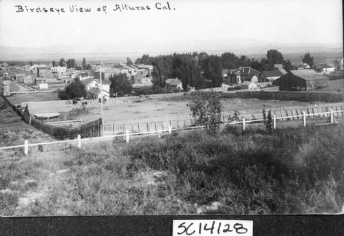 Birdseye View of Alturas, California