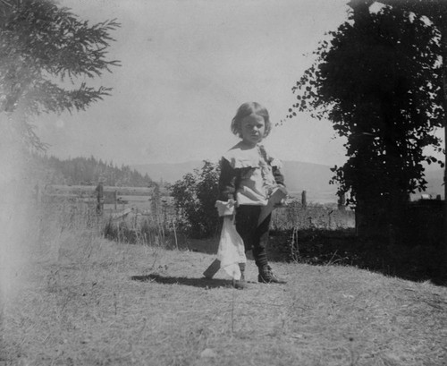 Child in Quincy, California