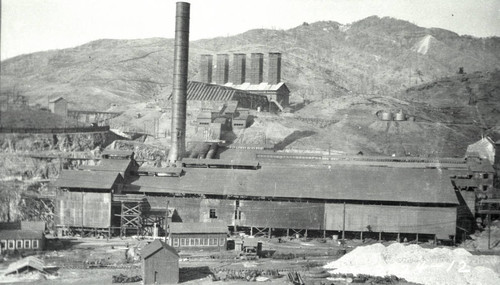 View of the Mammoth Mine Smelter at Kennett