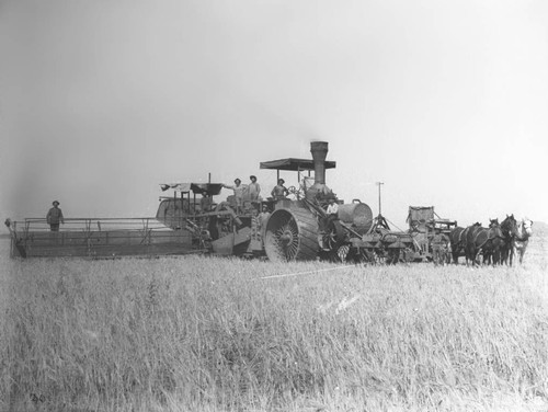 Steam Drawn Harvester