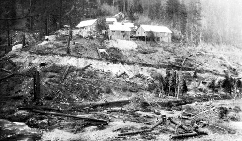 Grizzly Creek Camp at the site of Grizzly Forebay