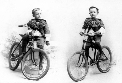 A Child and His Bicycle