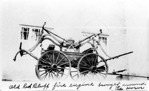 Old Red Bluff Fire Engine