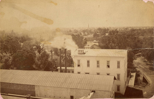 View of Bidwell's Old Flour Mill