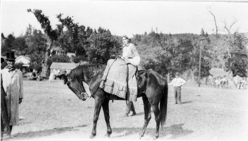 80th Anniversary of Shasta, 1930 Pioneer pagent