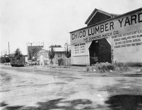 Diamond Match, Chico, Lumberyard