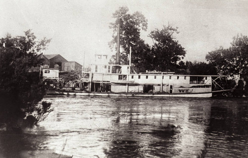 River Boat at Red Bluff Dock