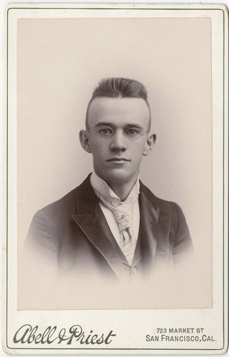 Class portrait of student who later became principal of Oroville School