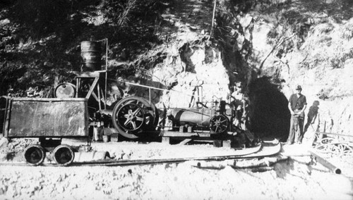 Entrance to a mine