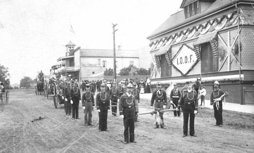 Firemen's float