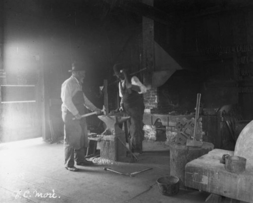 Blacksmith Shop at Spanish Ranch