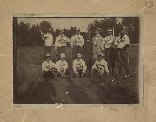 Normal School baseball team, 1899