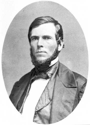 Portrait of John Bidwell taken 1840