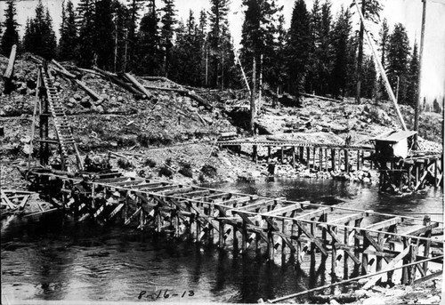 Big Meadows Dam Construction