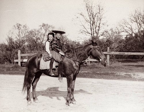 Two Children on a Horse