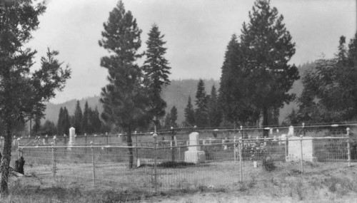 Cemetery in Sisson, Calif