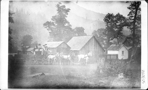 Stagecoach at Etna