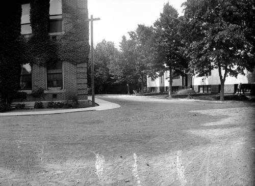 Chico State Normal School Training School during construction