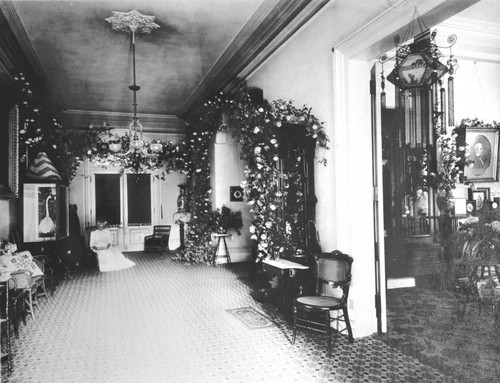 Bidwell Mansion, interior