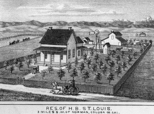 Residence of H. B. St. Louis