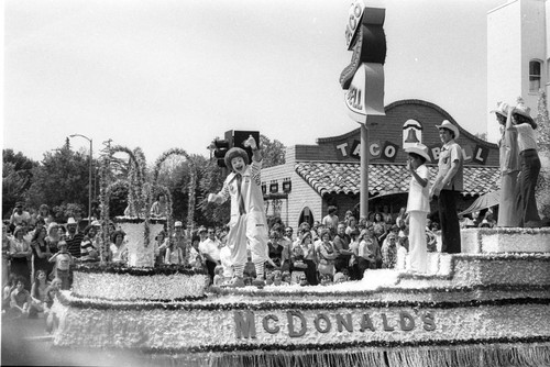 McDonalds Parade Float