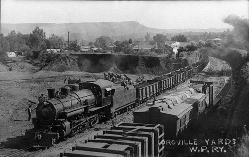 Western Pacific Railway, Oroville Yard