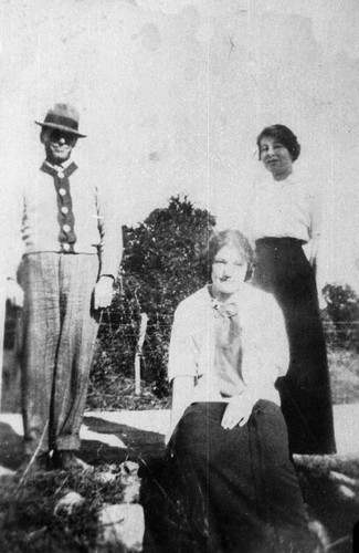 Henry and Alta Sanders and Sophia Gerson