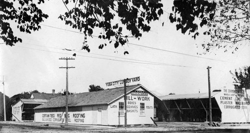 Diamond Match, Yuba City, Lumberyard