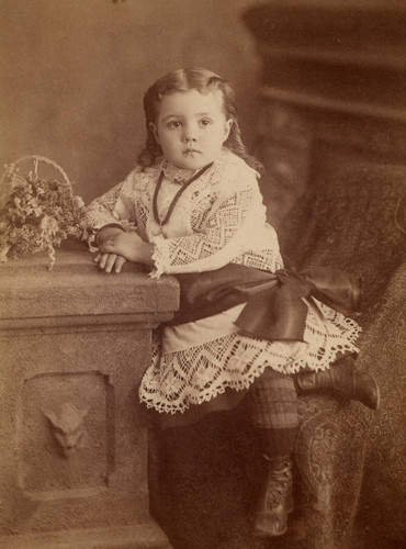 Portrait of a little girl