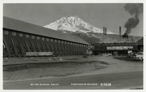 Lumber Yard & Mt. Shasta