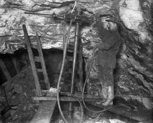 Inside Gold Bank Mine