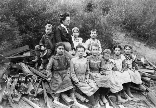 School children posing for a portrait