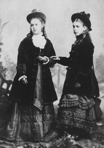 Jennie Trefen McBride and Clara "Caddie" Trefen Camper