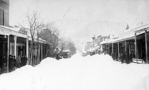 Snowy Miner Street