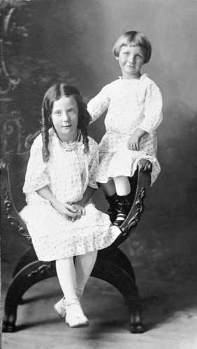 Portrait of two children