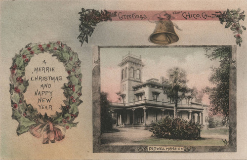 Bidwell Mansion - Merry Christmas