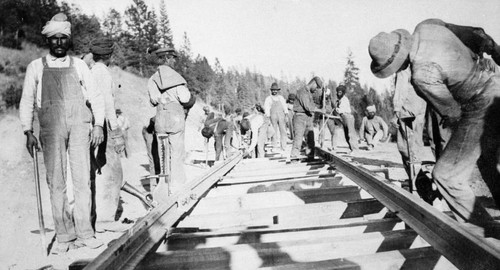 Hindu Labor on Railroad