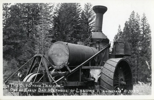 Old Steam Tractor