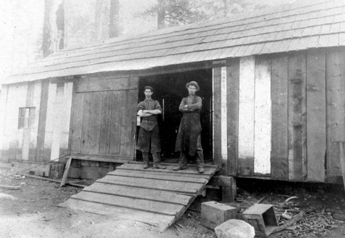 A. N. Wells & J. E. Moore, blacksmiths. Lyonsville