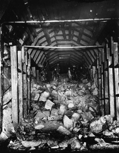 Construction of Chilcoot Tunnel