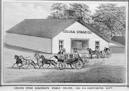 Colusa Stage Company Stable