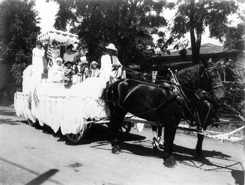 Carriage for Arboreta Fiesta Day Parade