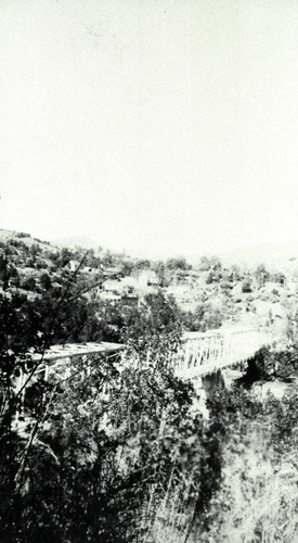 Trestle Spanning Canyon at Kennett