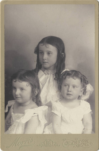 Kathleen Gorden Cowgill, Miriam Prowattain Cowgill and Helen Livingston Cowgill