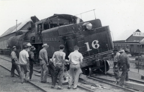 Derailed Engine #16