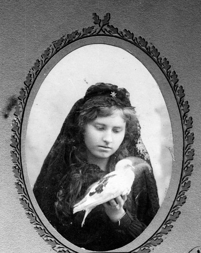 Unidentified Girl and Dove